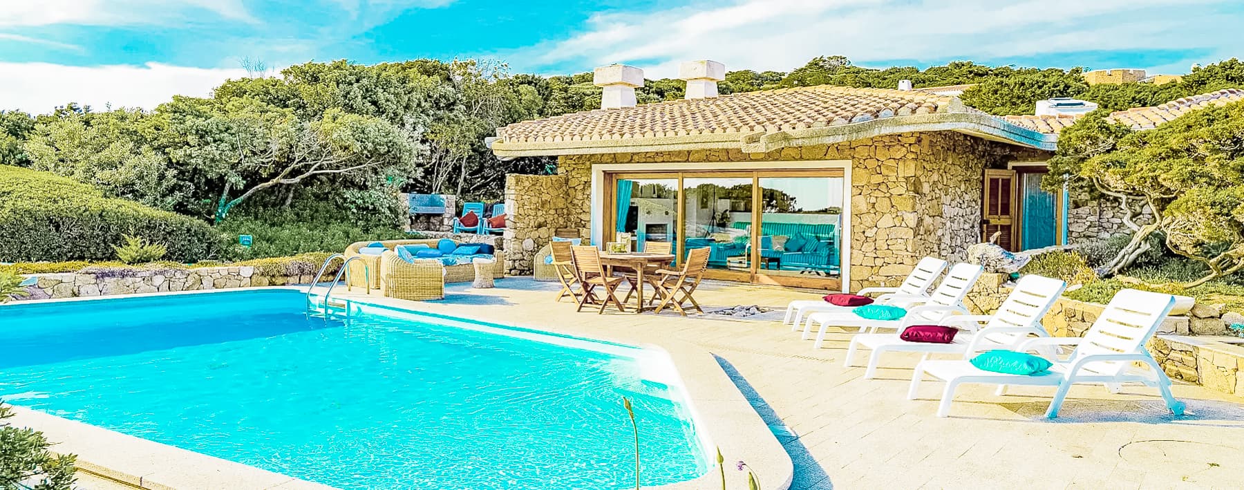 Seaside Villa Smeralda in Aglientu, Sardinia