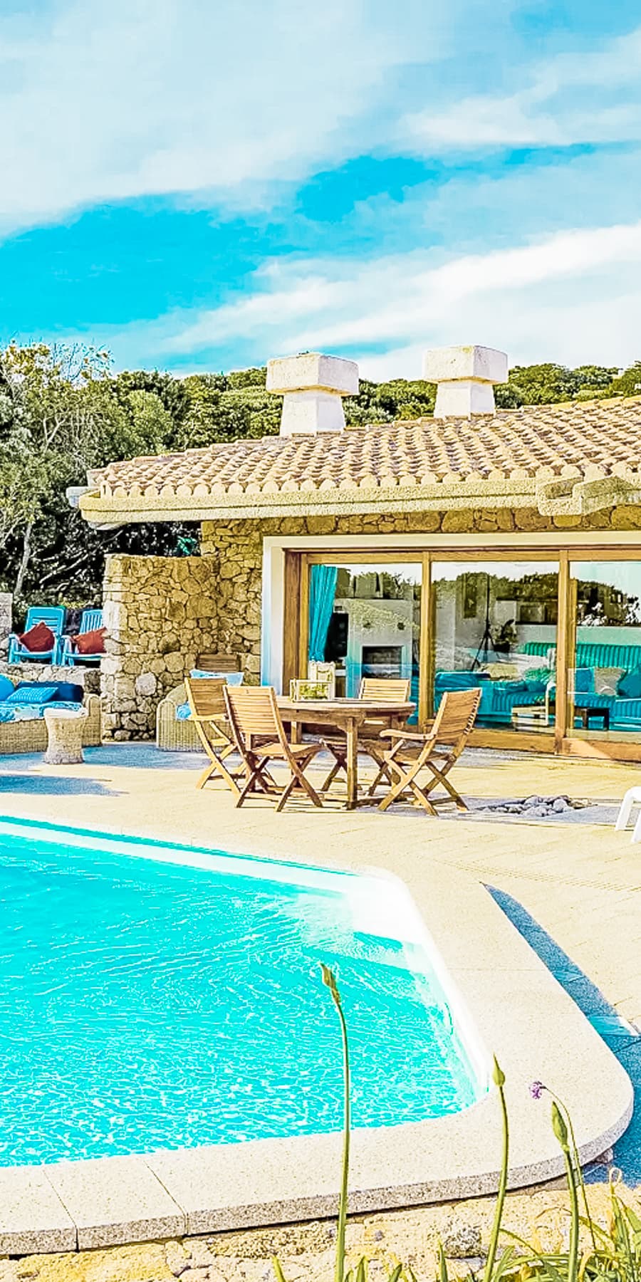 Seaside Villa Smeralda in Aglientu, Sardinia