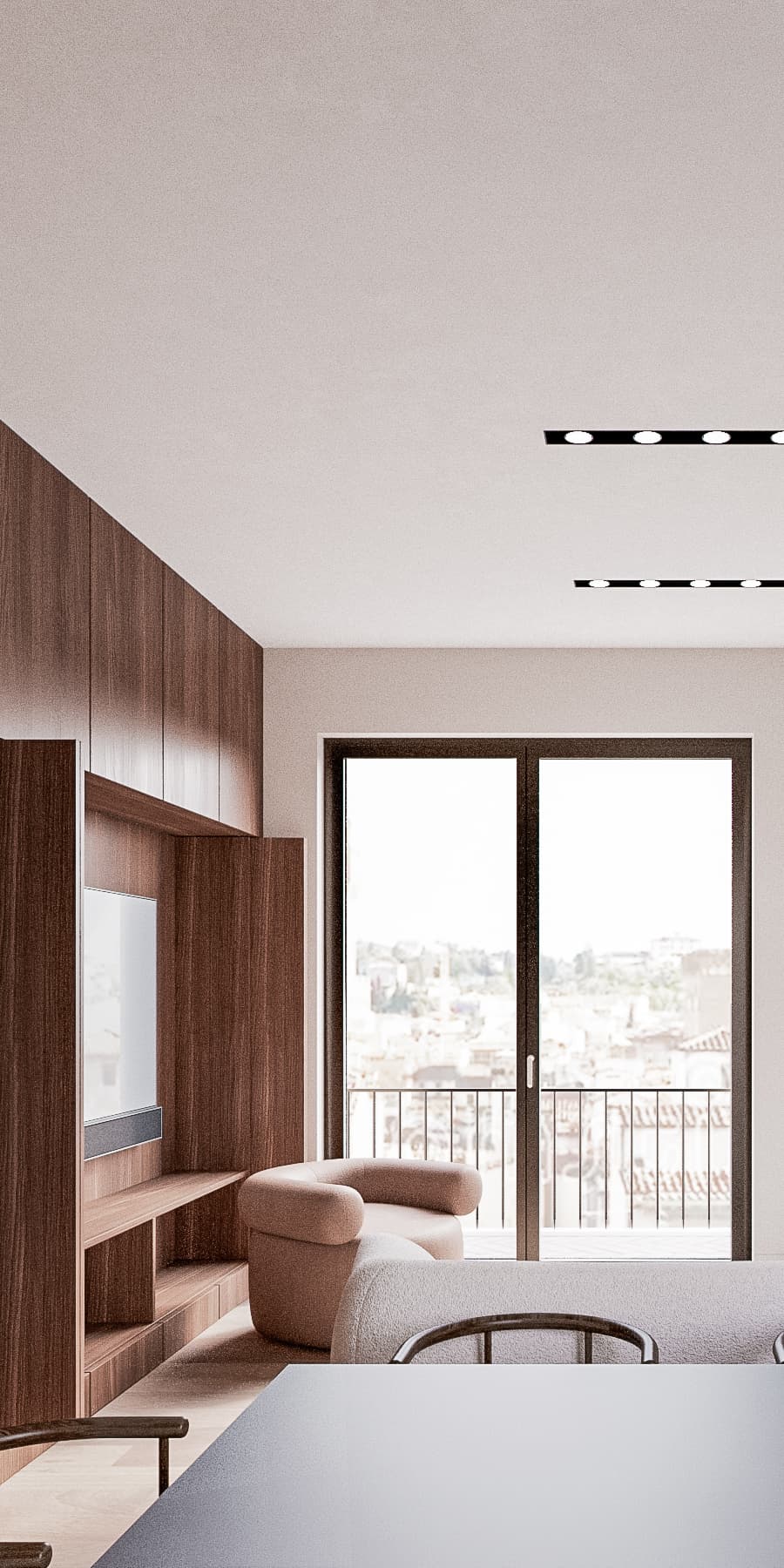 Bright Apartment with Balconies in Florence, Tuscany