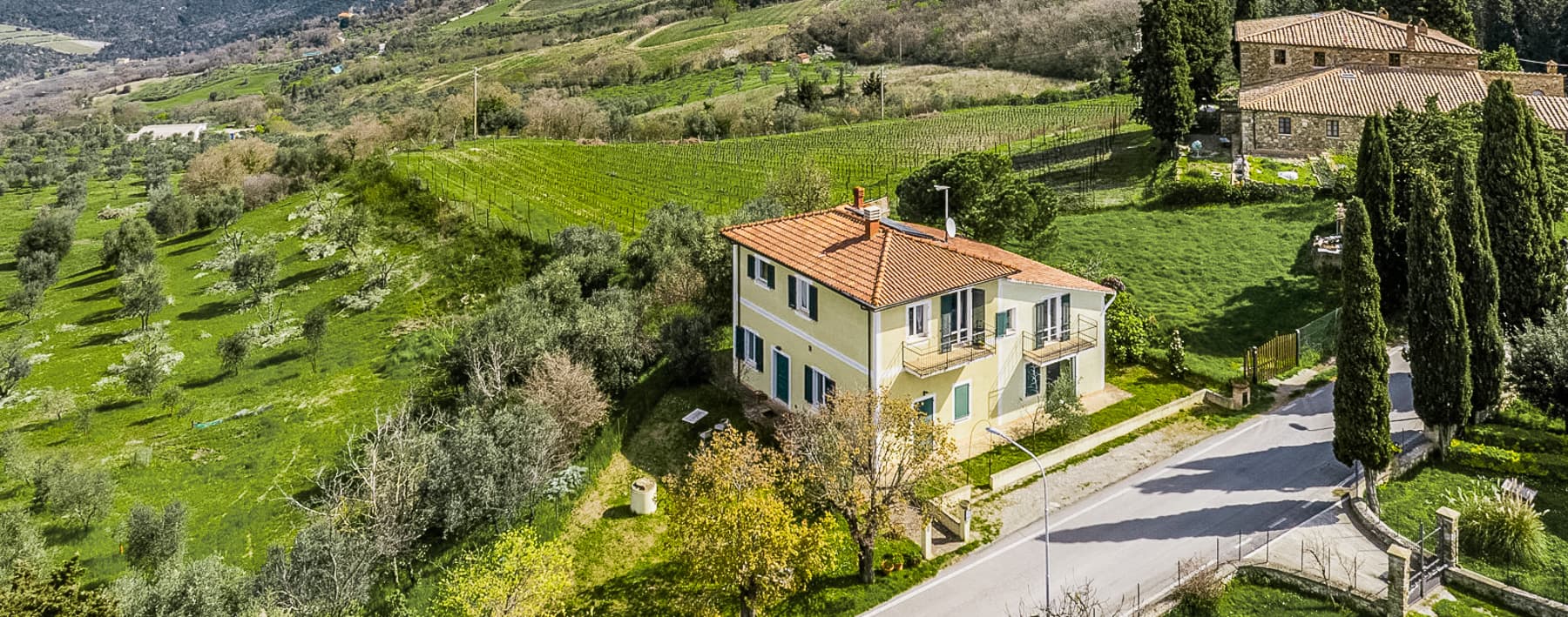 Panoramic Villa in Val d'Orcia, Tuscany