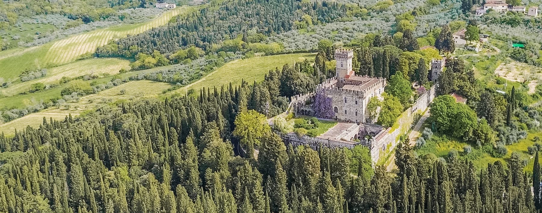Castle of Vincigliata in Fiesole, Tuscany