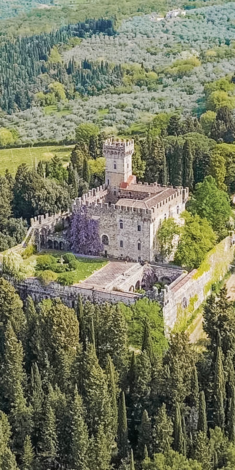 Castle of Vincigliata in Fiesole, Tuscany