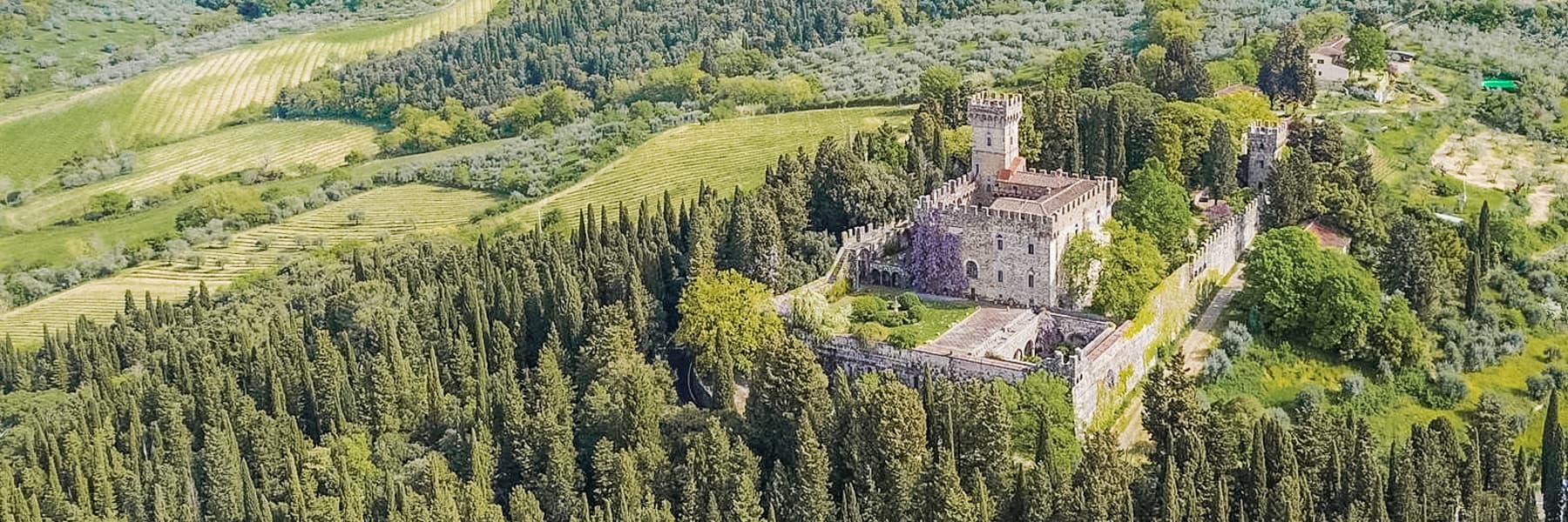 Castle of Vincigliata in Fiesole, Tuscany