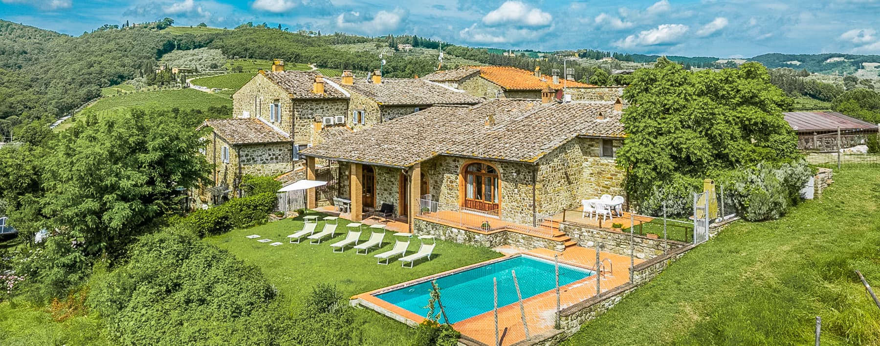 Rustic Country House with Pool in Chianti, Tuscany