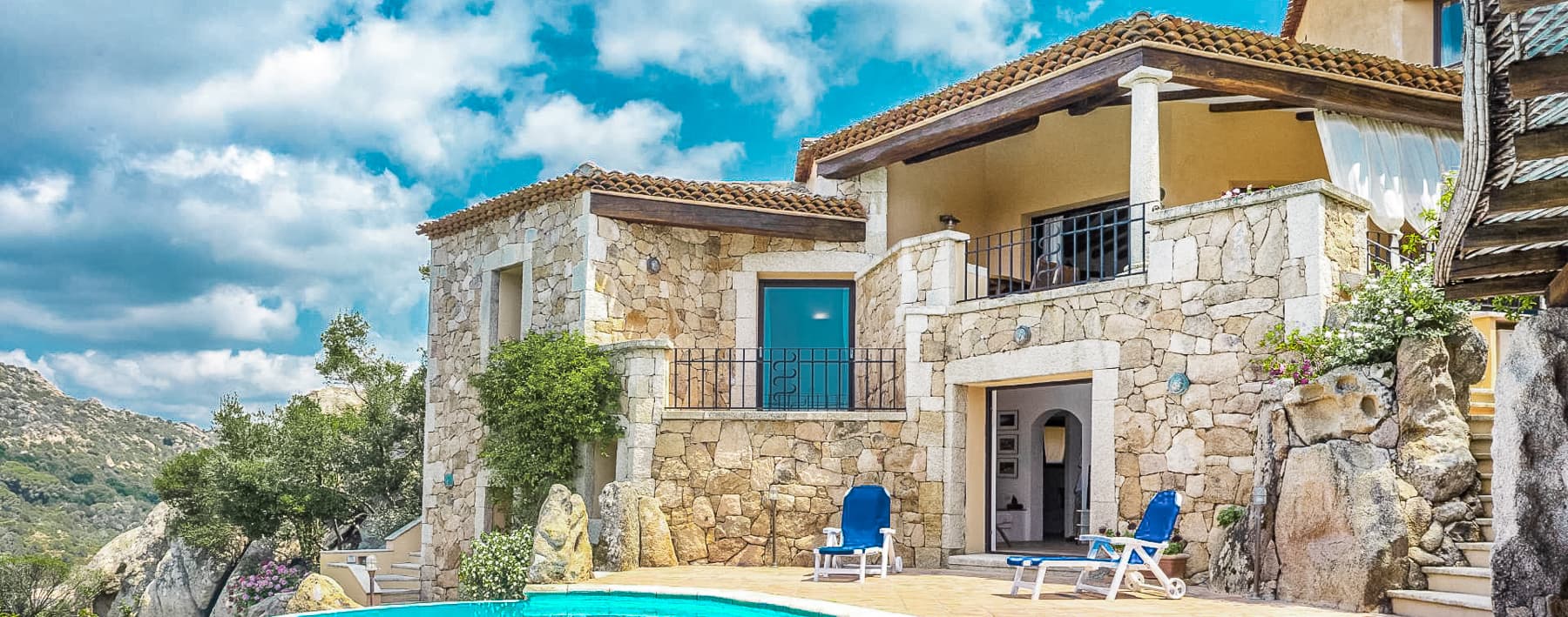 Elegant Villa with Pevero Bay View, Arzachena, Sardinia