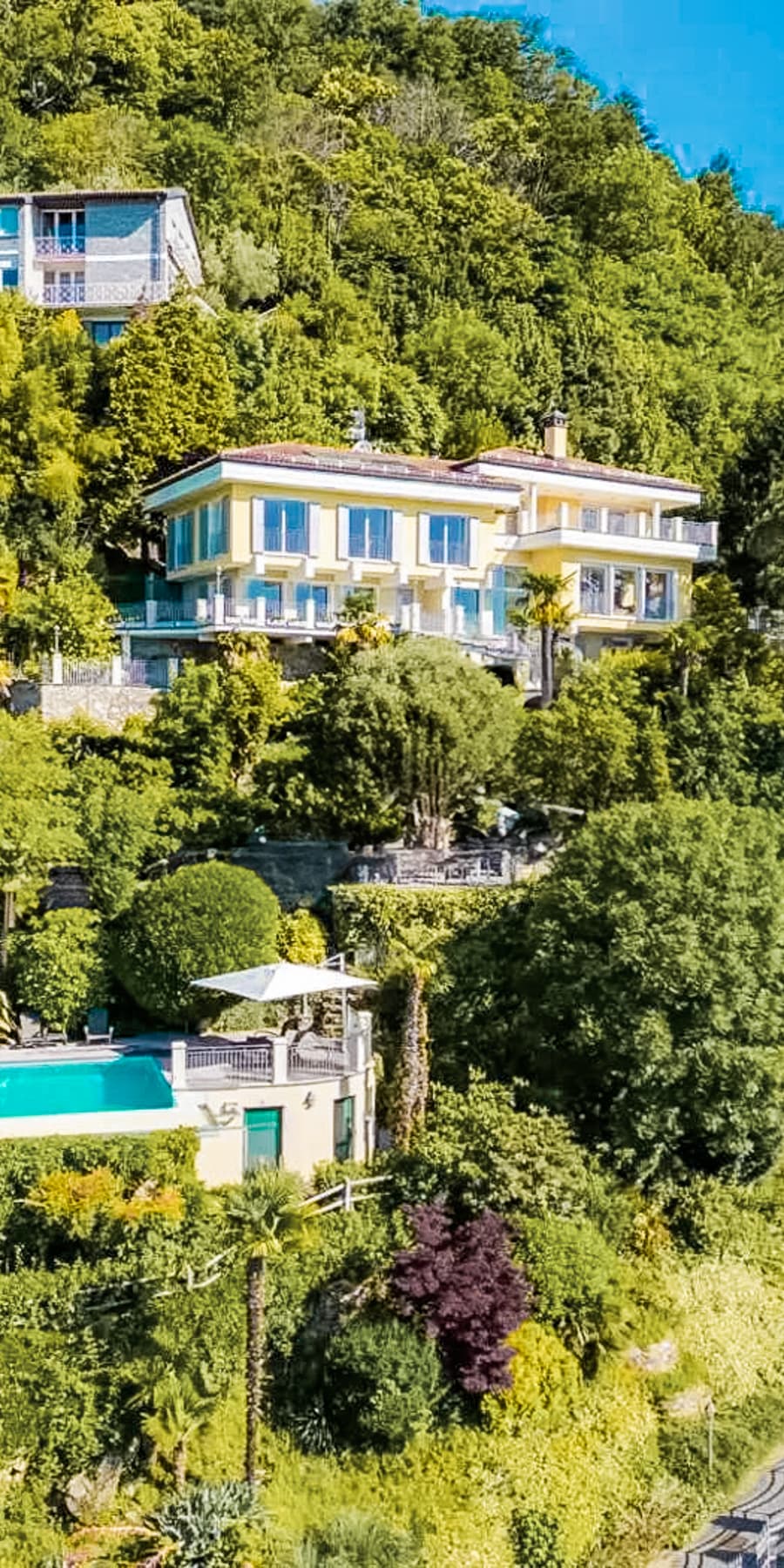 Villa with Lake Maggiore Views in Cannero Riviera