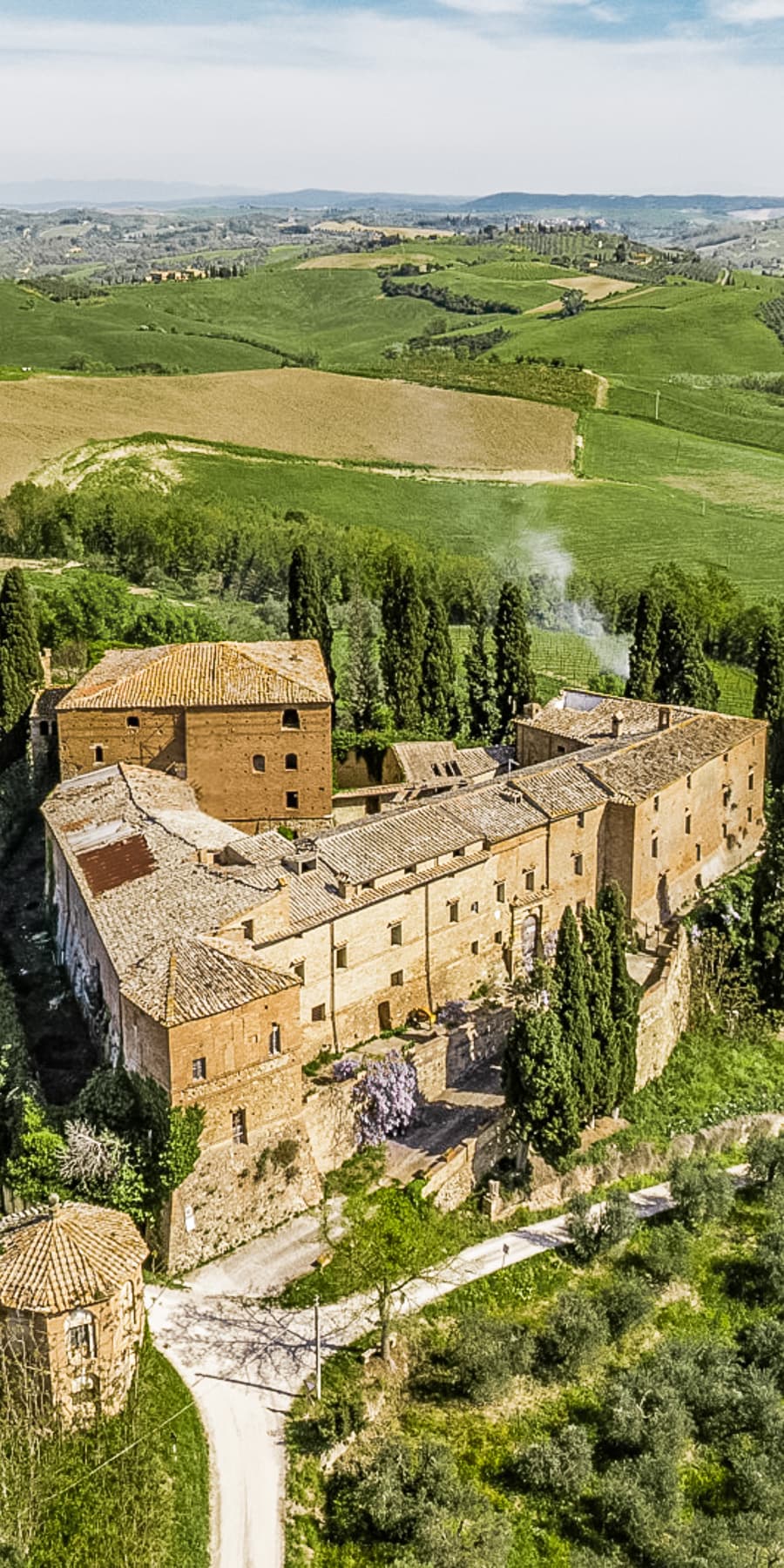 Fairy-Tale Villa in Montalcino, Tuscany's Val d’Orcia