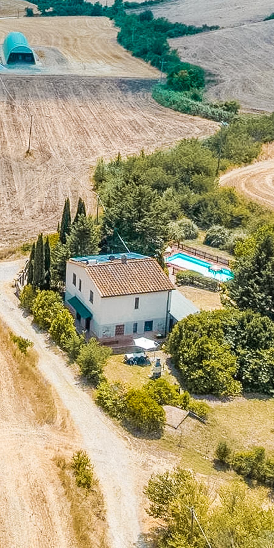 Restored Villa with Pool in Volterra, Tuscany