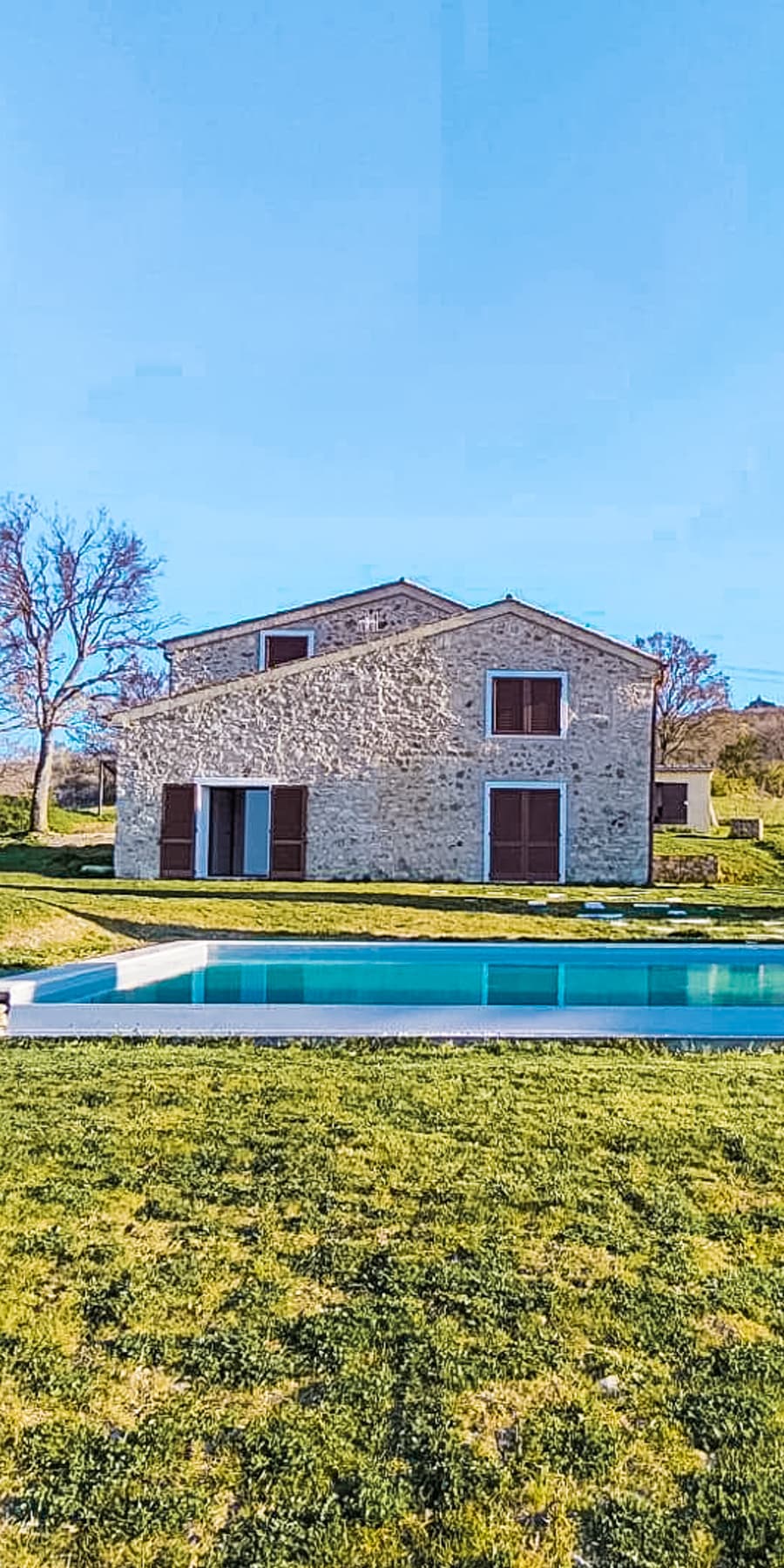 Renovated Stone House with Pool in Val d'Orcia, Tuscany
