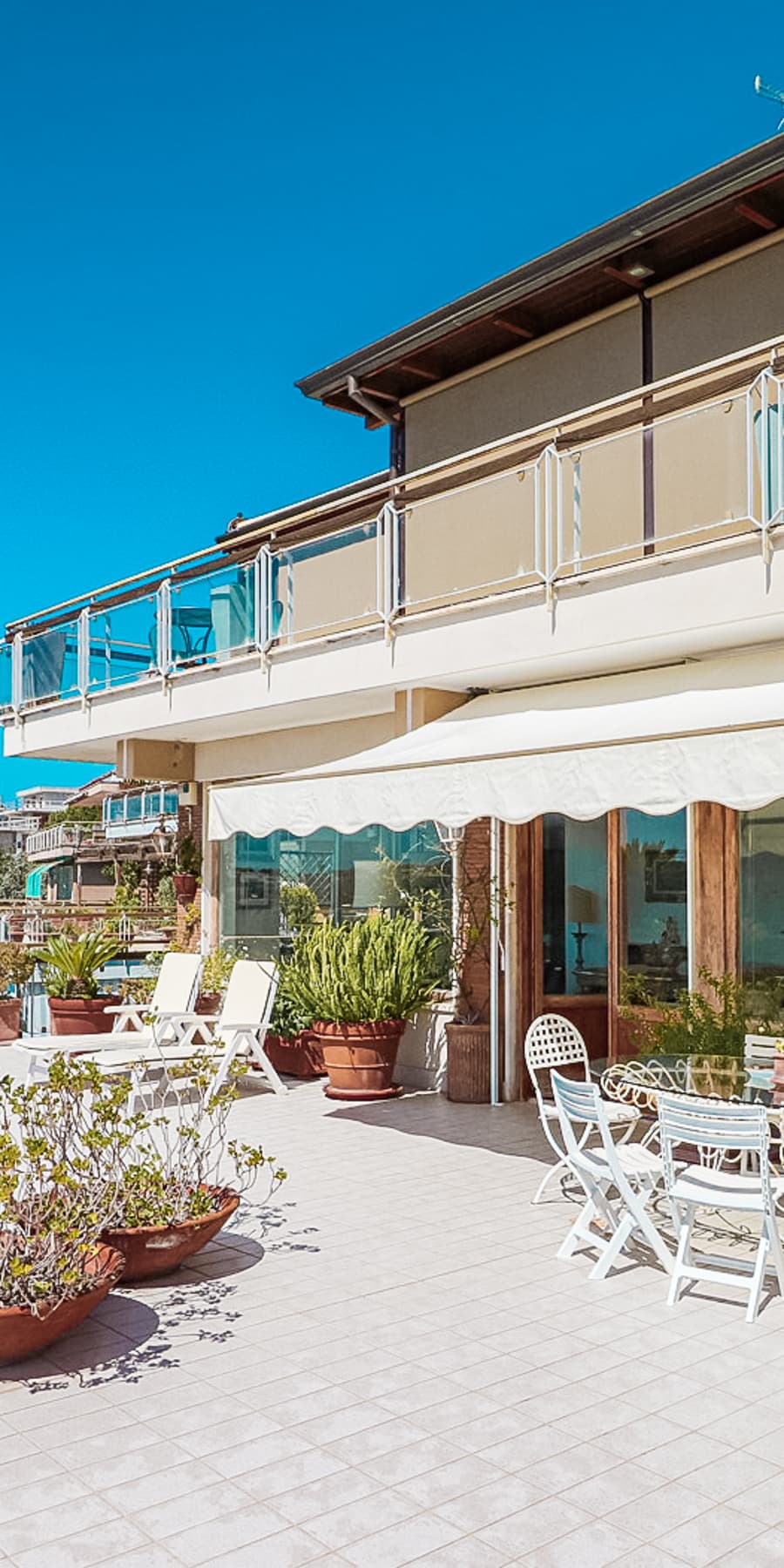 Elegant Penthouse with Panoramic Terrace in Rome, Lazio