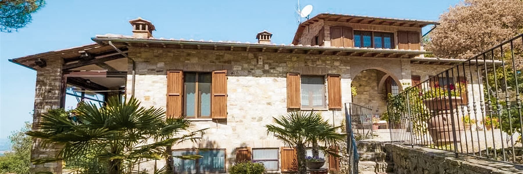 Villa panoramica nel cuore del Chianti, Toscana