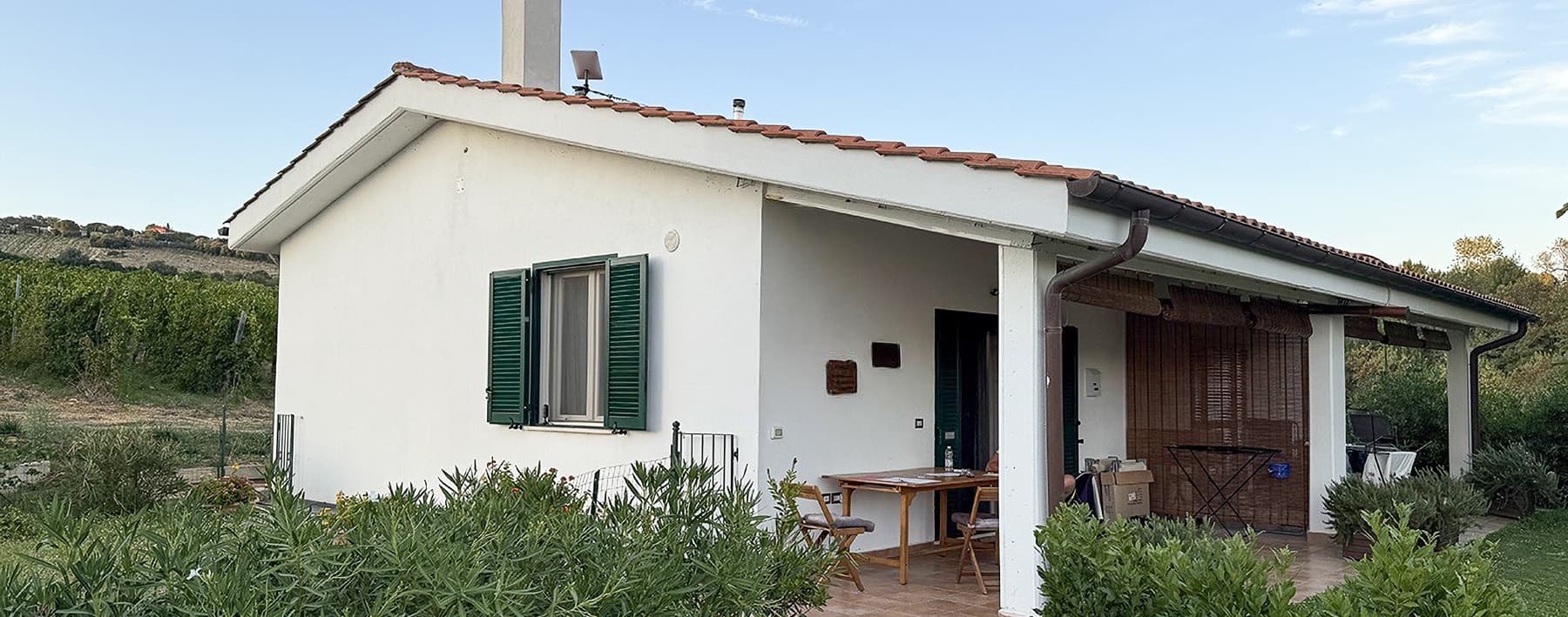 Casale in Toscana, azienda agricola biologica di 15 ettari