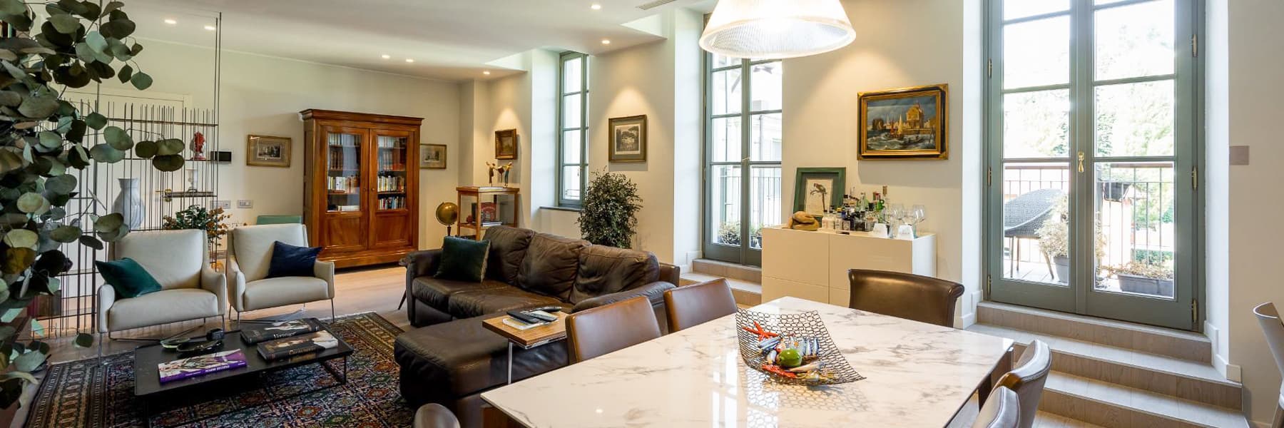 Elegant Duplex Apartment in Torino, Piedmont