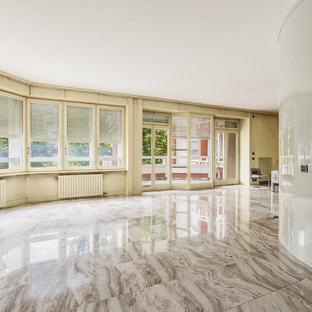 Attico di lusso a Milano, terrazzo e vista mozzafiato
