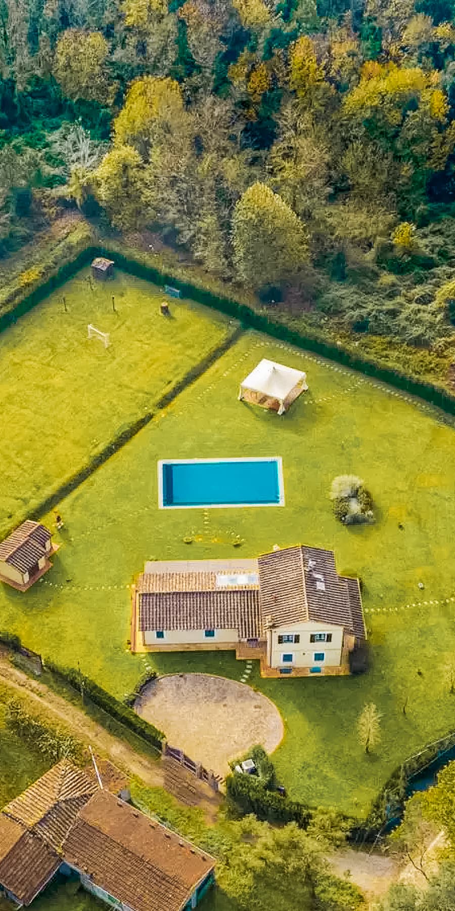 Villa con piscina e parco privato sulle colline di Lucca