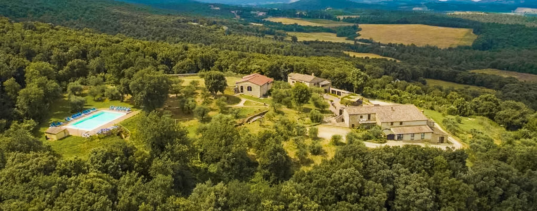 Casale a Monteriggioni, nel cuore della Toscana