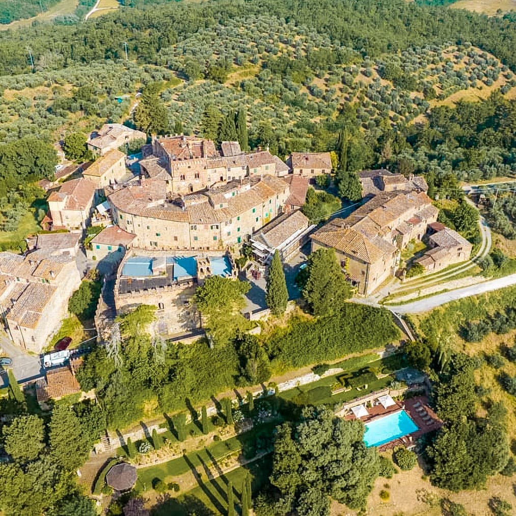 Majestic Castle in Chianti, Tuscany
