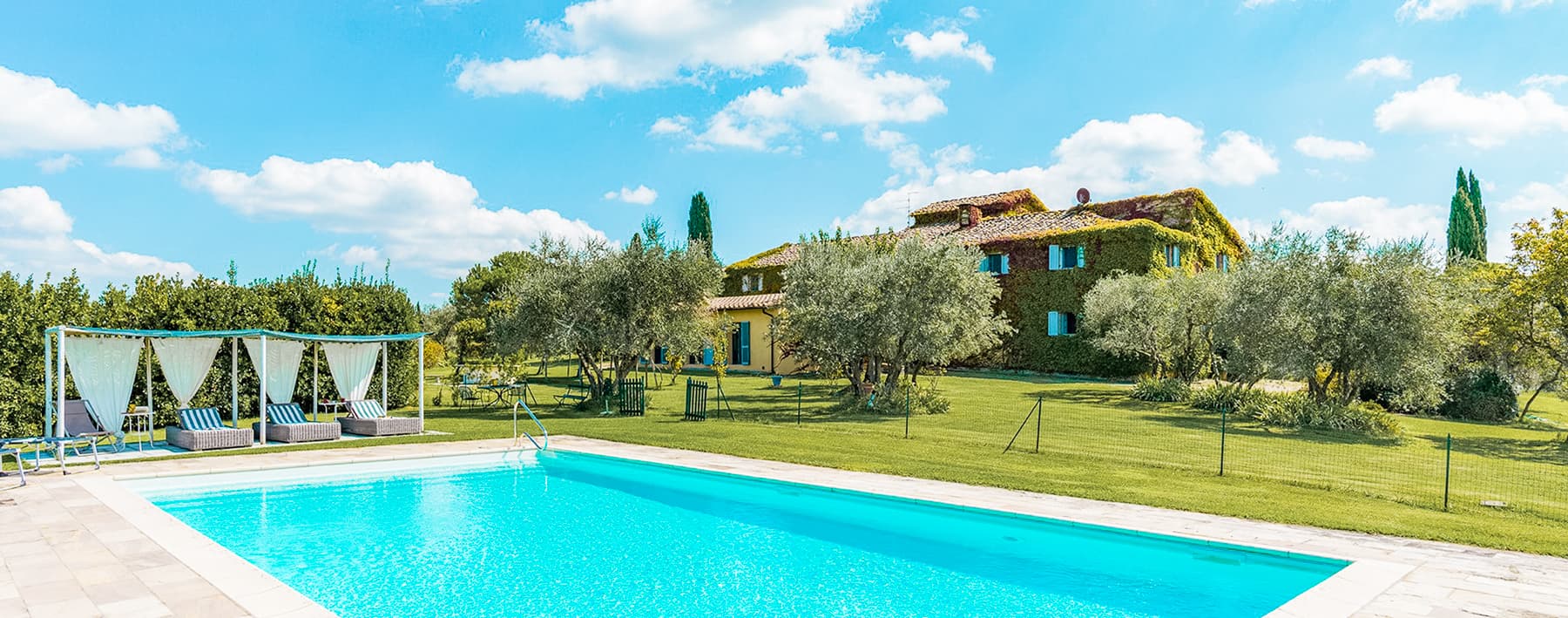 Villa a Panicale, nel cuore dell'Umbria