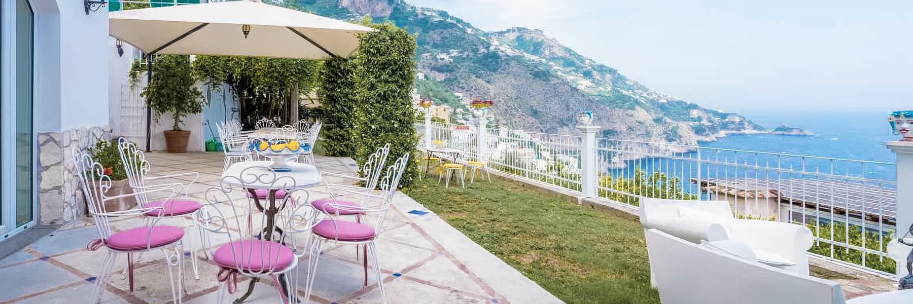 Villa con piscina e giardino sulla Costiera Amalfitana