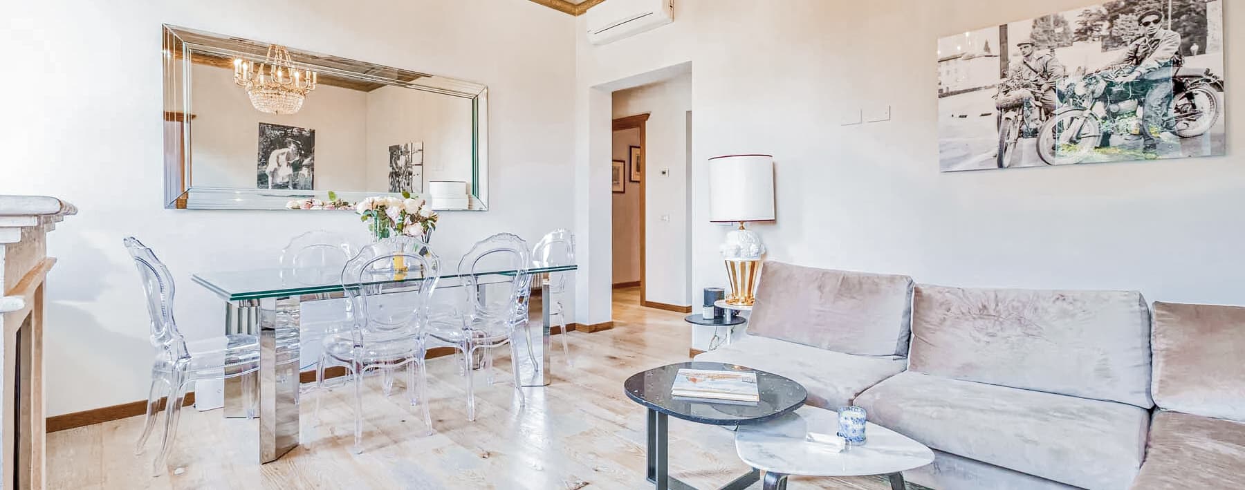 Appartamento con giardino e piscina a Firenze Oltrarno