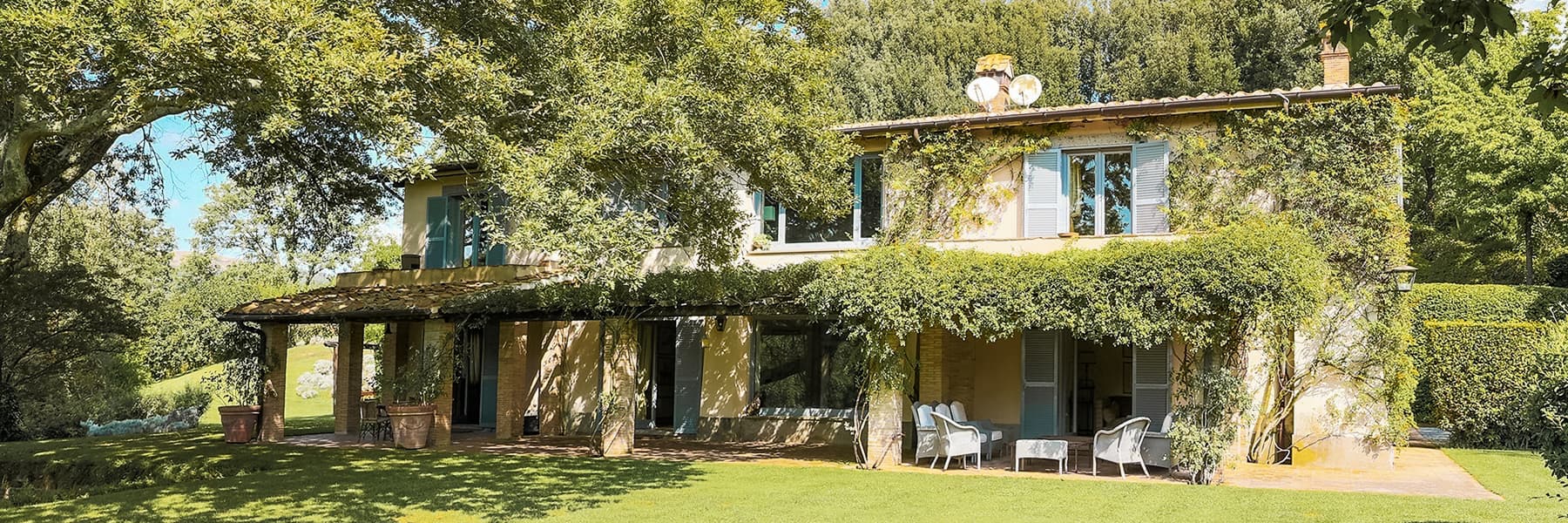 Villa a Campagnano di Roma, fascino e tranquillità