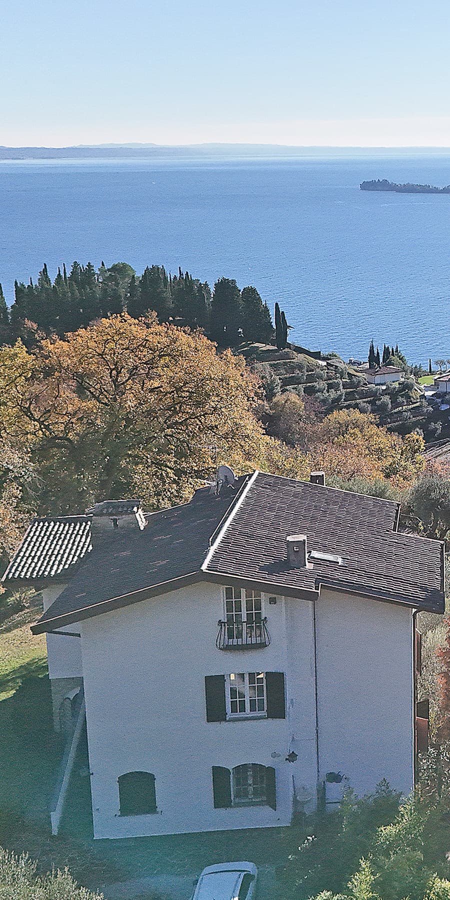 Villa panoramica a Gardone Riviera, Lago di Garda
