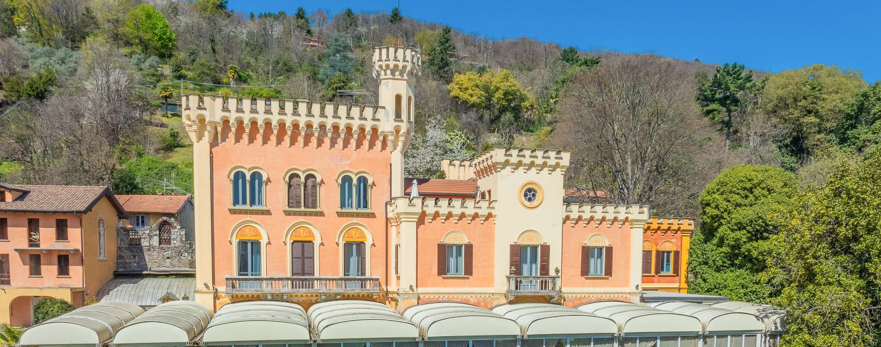 Historic Building in Lesa by Lake Maggiore, Piedmont