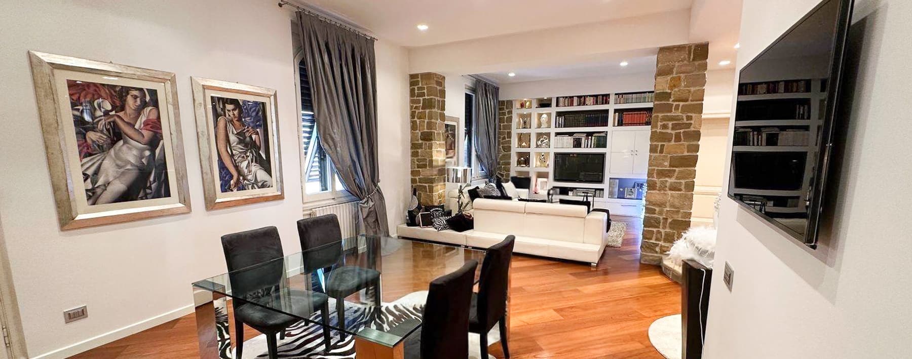 Appartamento elegante con terrazzo a Firenze