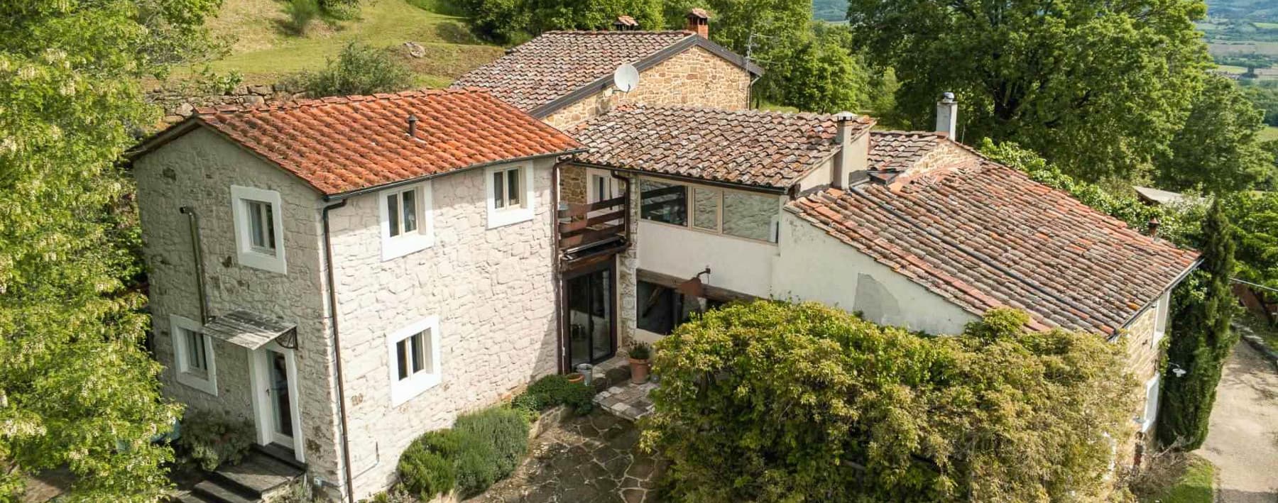 Casale in pietra nel cuore della Toscana, Poppi