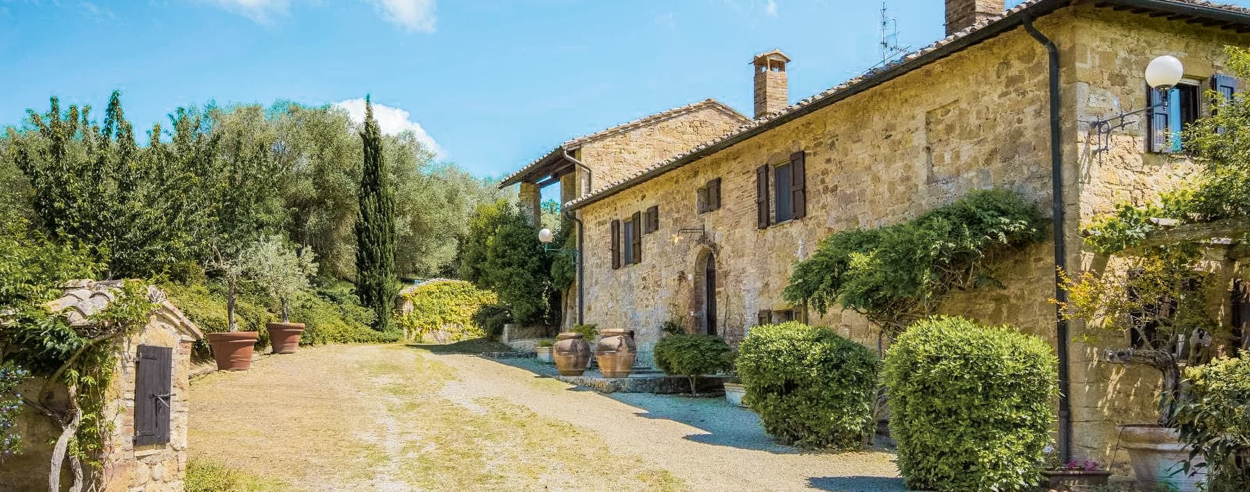 Casale panoramico in Val d'Orcia, Pienza, Toscana