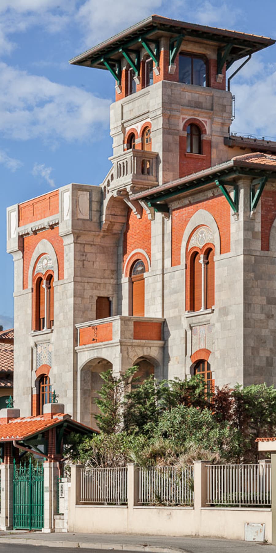 Villa Liberty sul Lungomare di Viareggio, Versilia