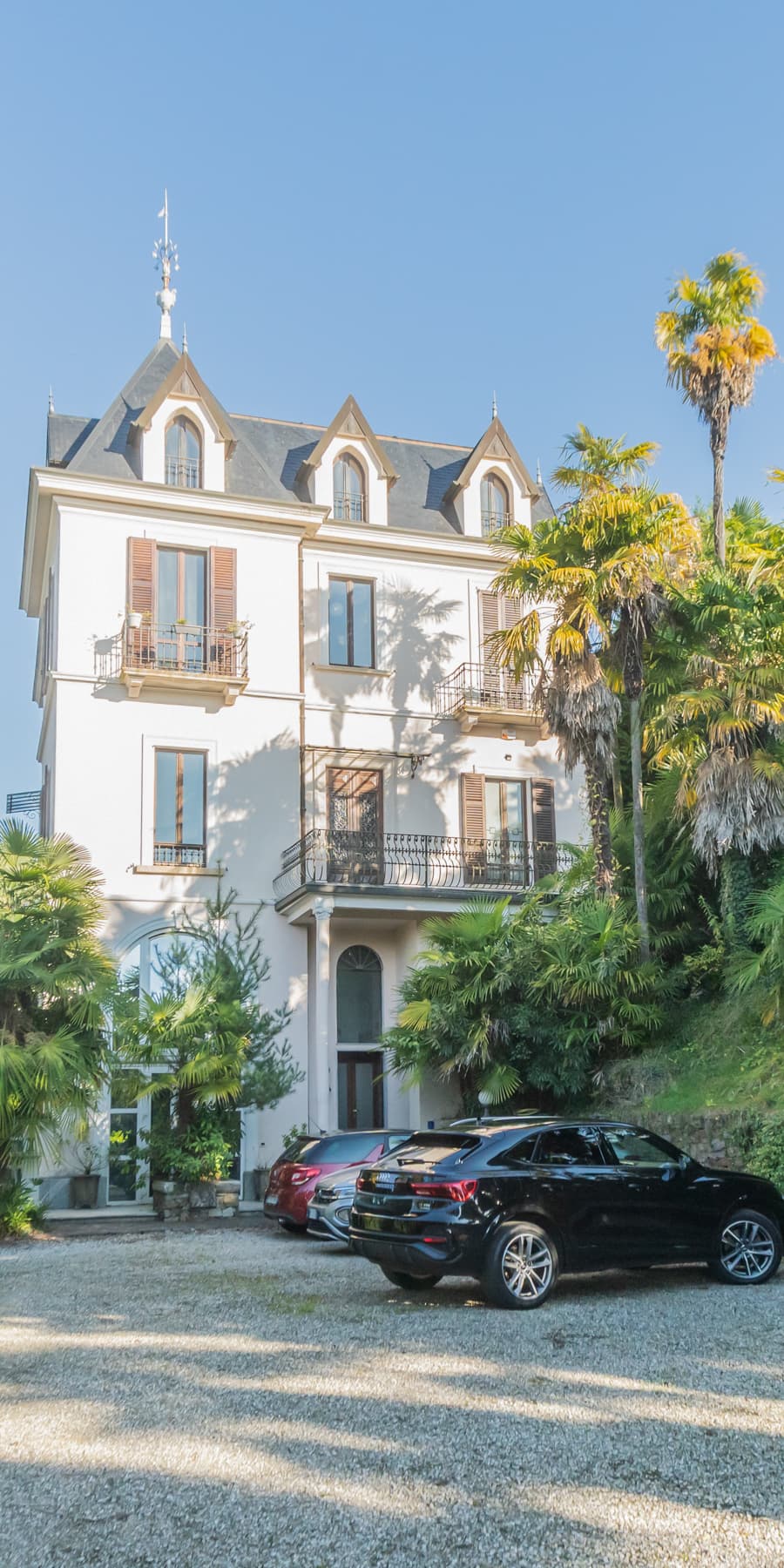 Villa storica a Luino, vista Lago Maggiore