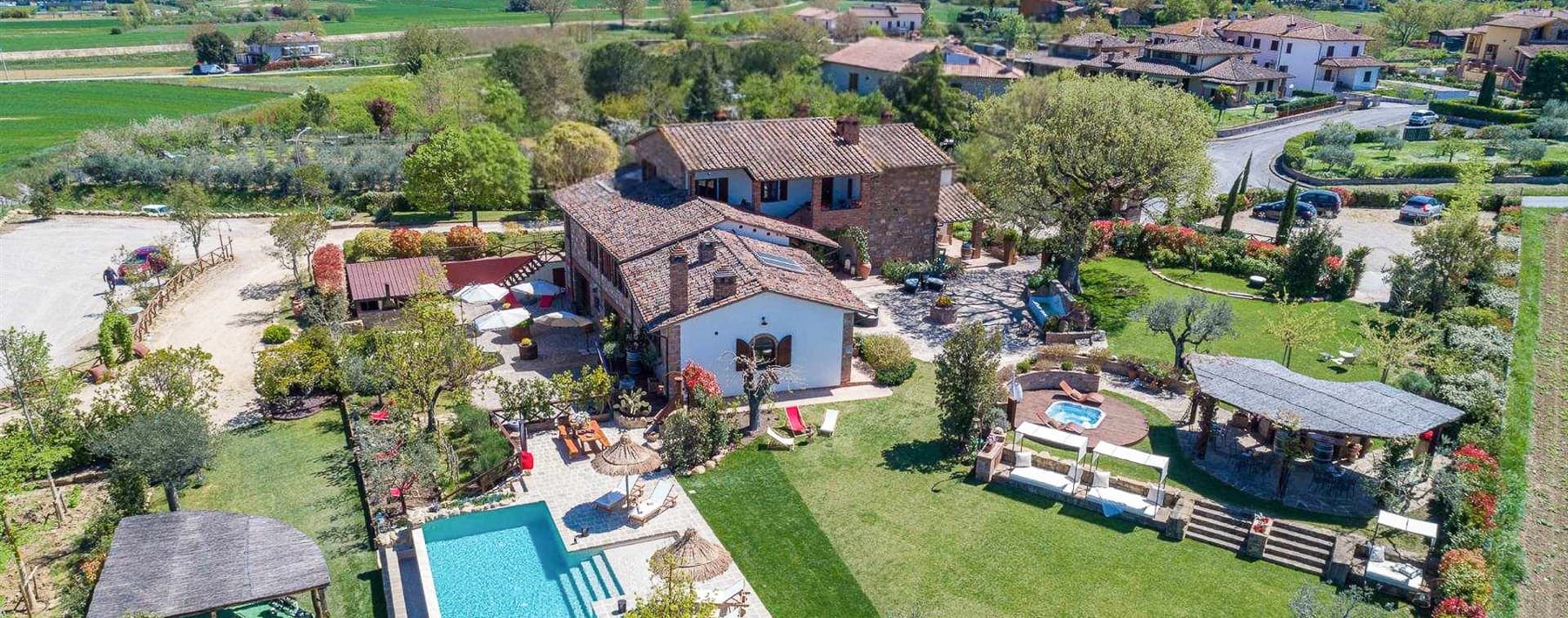 Colonica con parco e piscina a Città della Pieve, Umbria