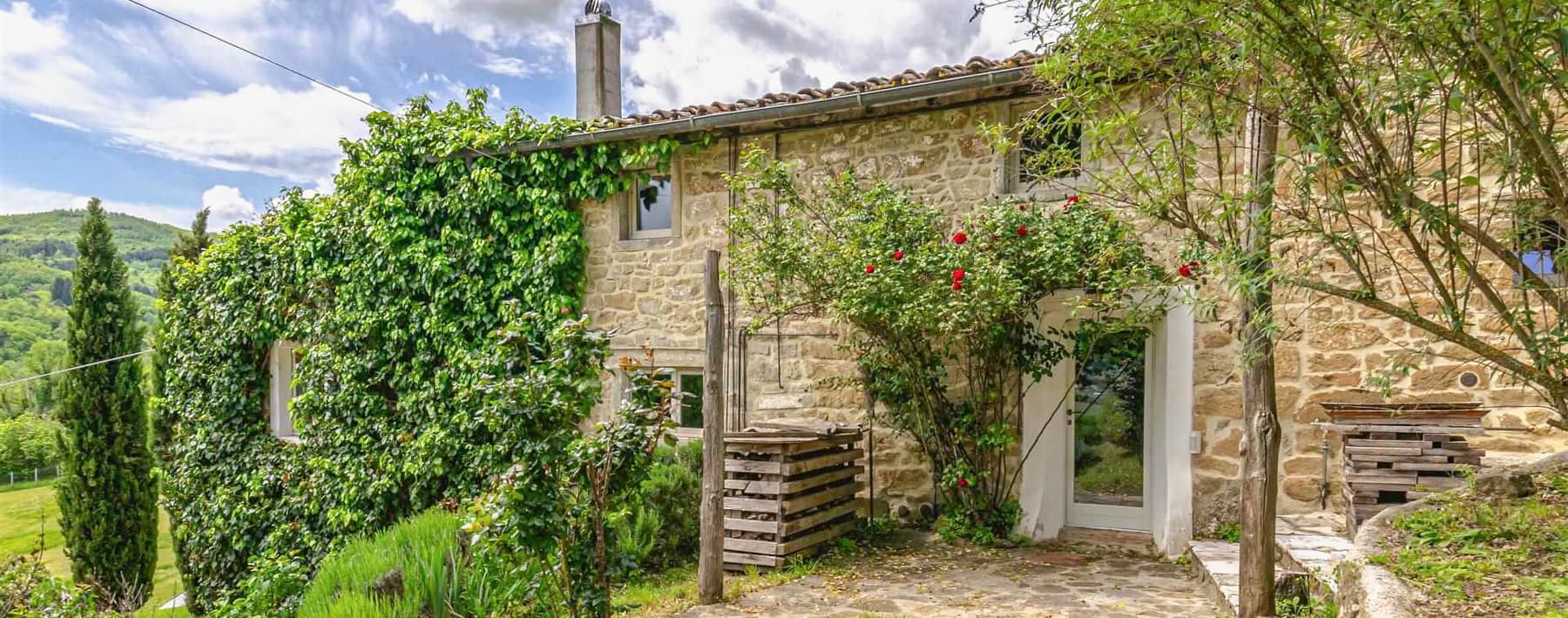 Colonica nel Parco Nazionale del Casentino, Poppi