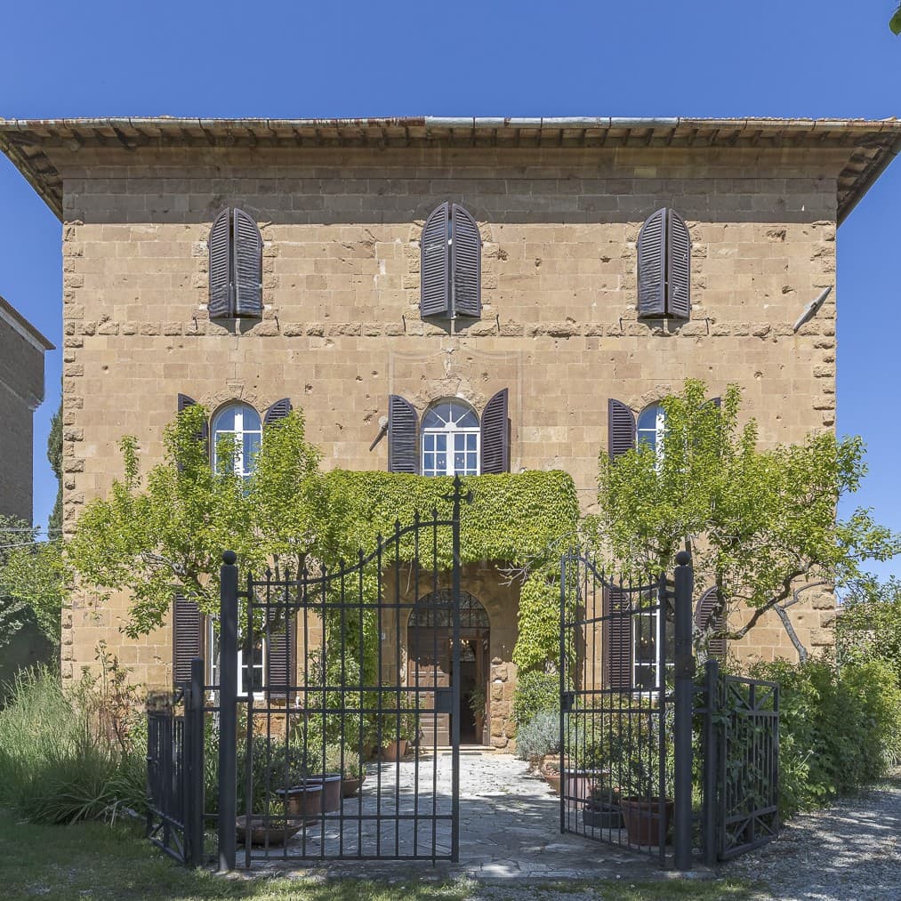 Villa storica con giardino nel cuore di Pienza, Toscana