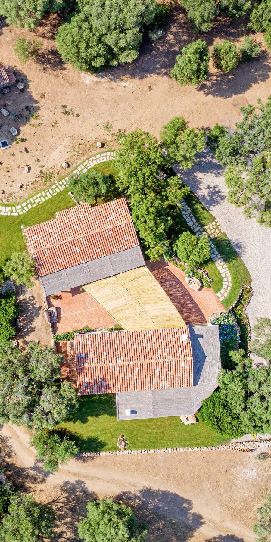 Villa a Olbia, Sardegna con vista mare e piscina