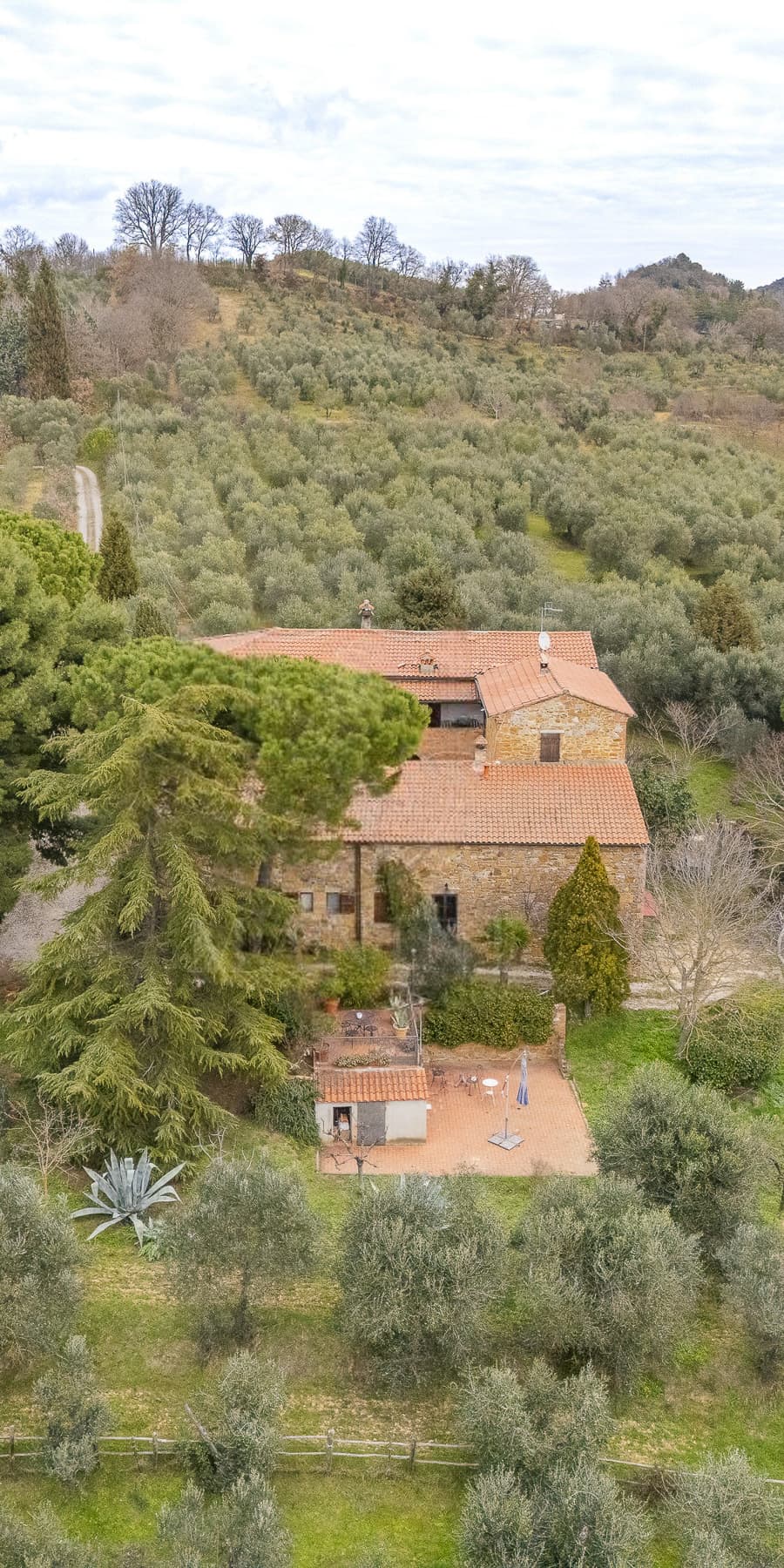 Casale storico nelle Crete Senesi, Trequanda, 280 mq