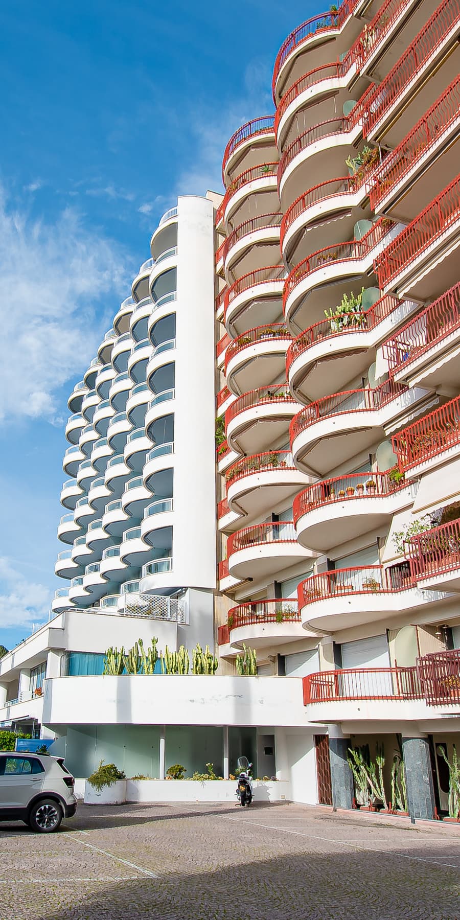 Penthouse in Bordighera, Liguria with Sea Views