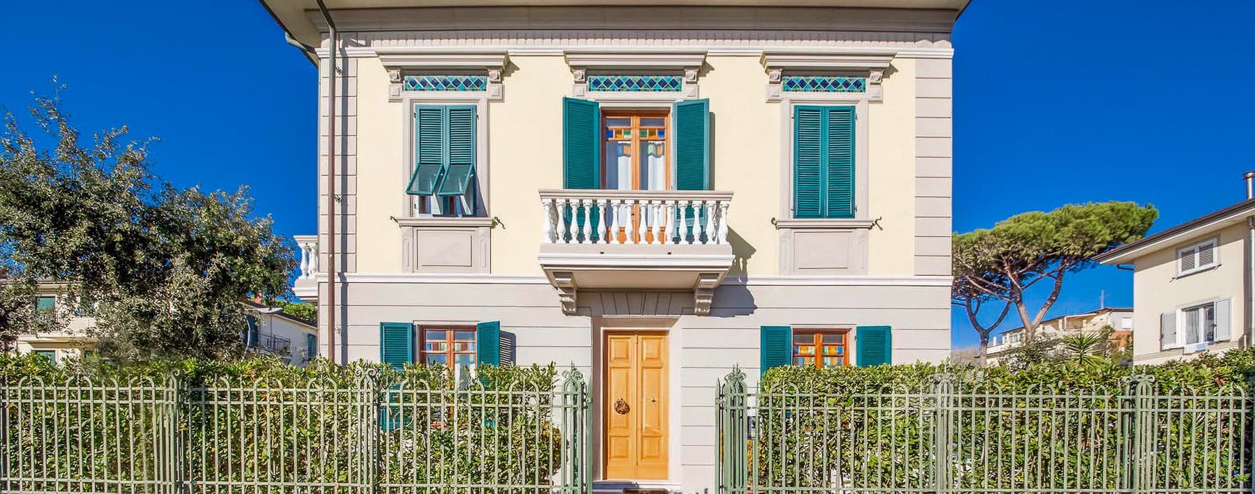 Elegant Art Nouveau Villa in Versilia, Tuscany