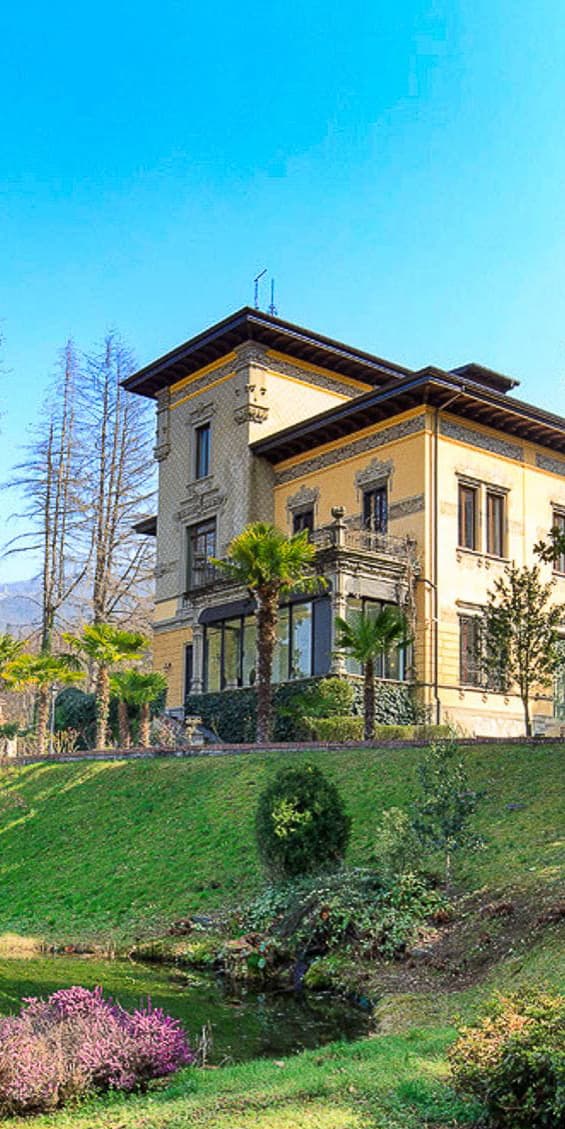 Villa Liberty con Vista Lago Maggiore a Stresa