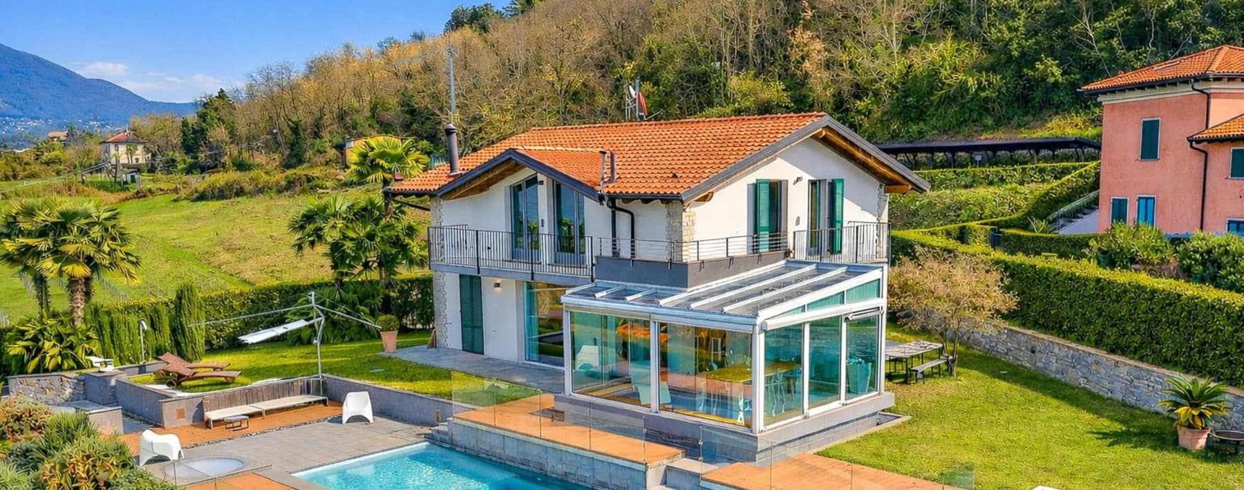 Villa moderna sul Lago Maggiore, Brezzo di Bedero