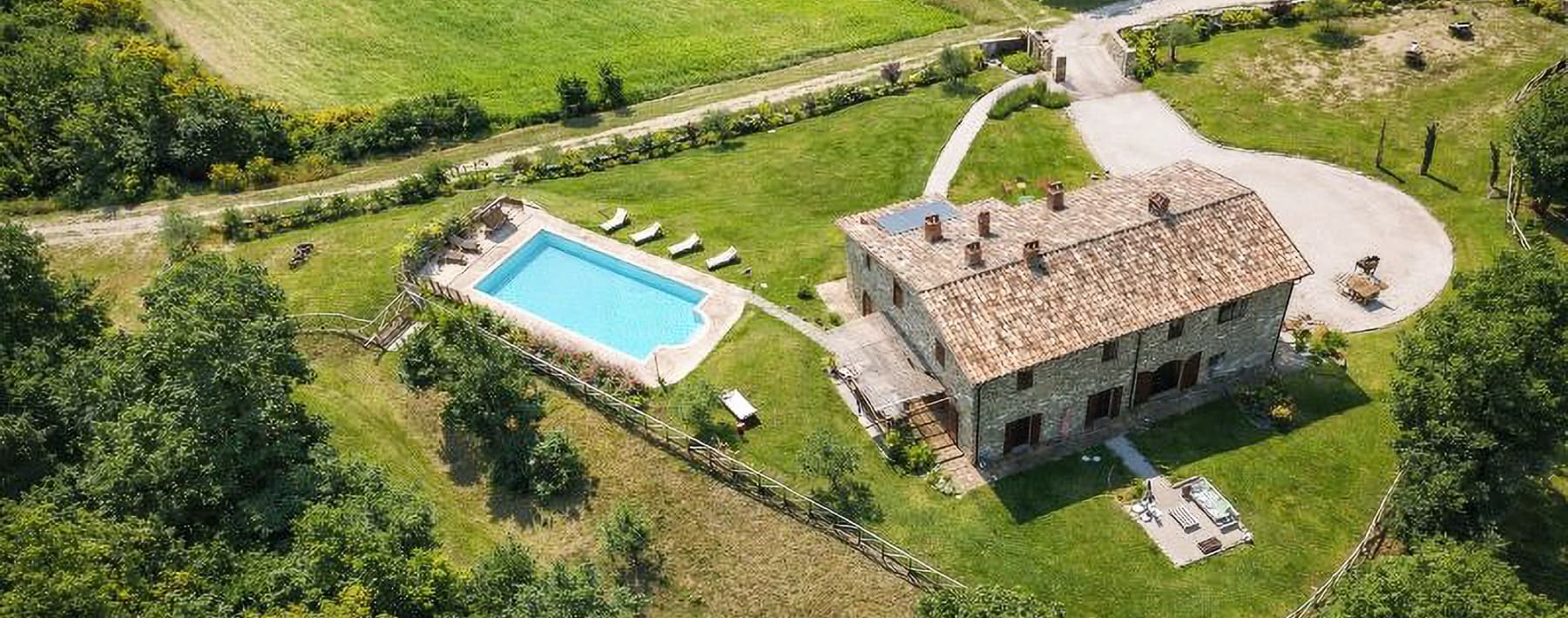 Rustic Country House in Pietralunga, Umbria