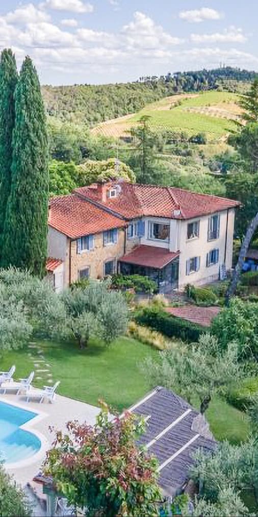 Villa esclusiva immersa nel verde di Roma