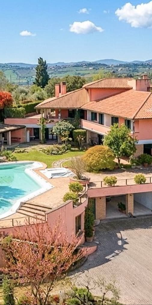 Villa esclusiva tra le colline di Due Santi, Umbria