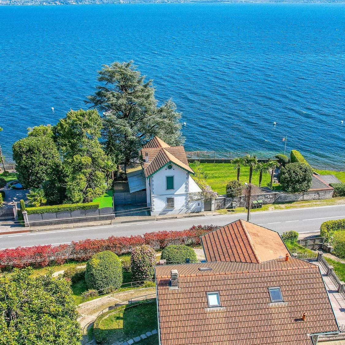 Villa con vista Lago Maggiore a Resiga