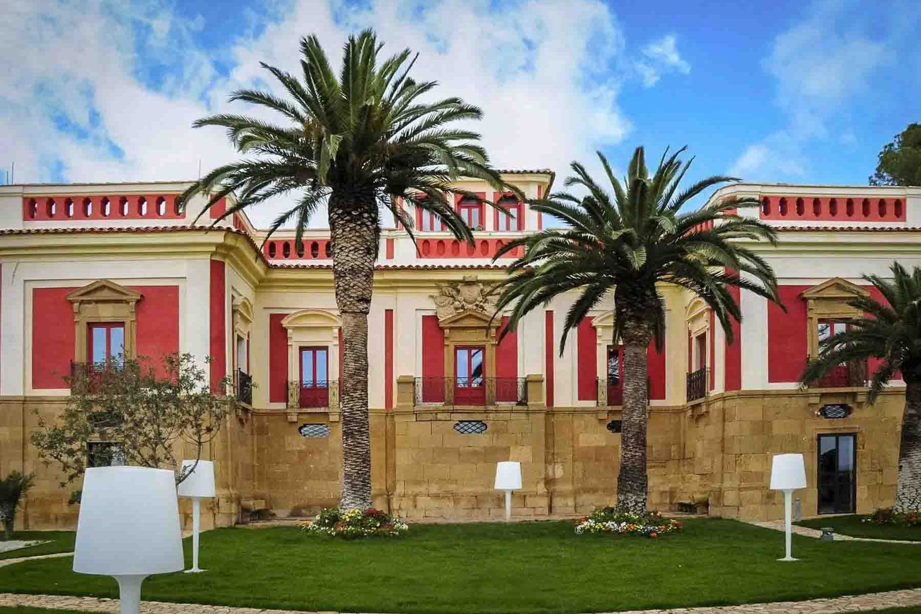 Historic Palace in Caltanissetta, Sicily