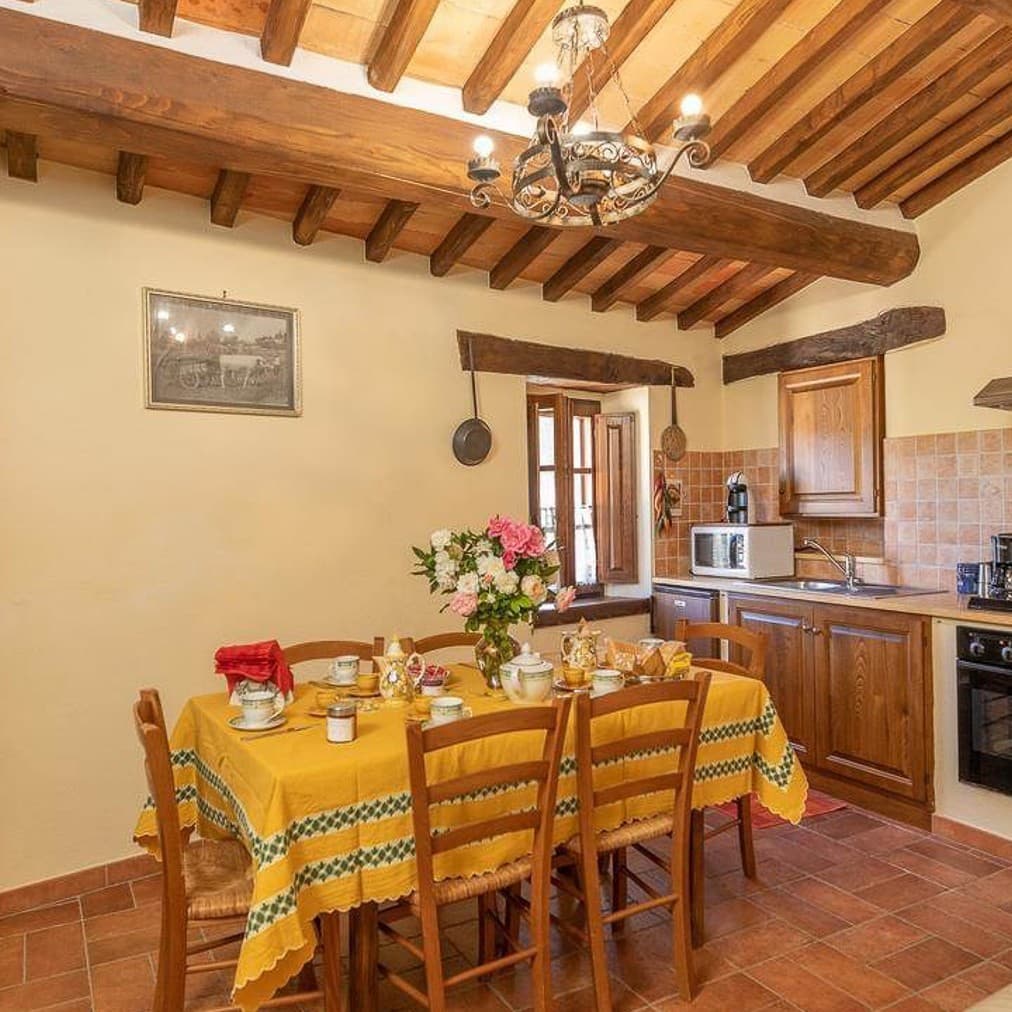 Colonica a Radicofani, gioiello in Val d'Orcia