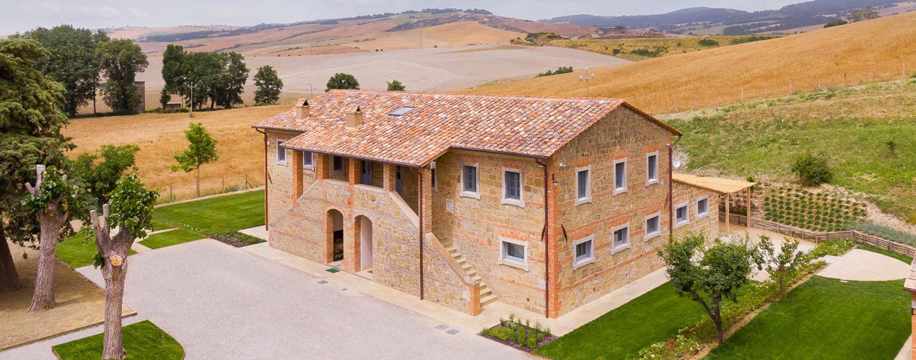 Casale toscano in Val d'Orcia, vicino a Pienza