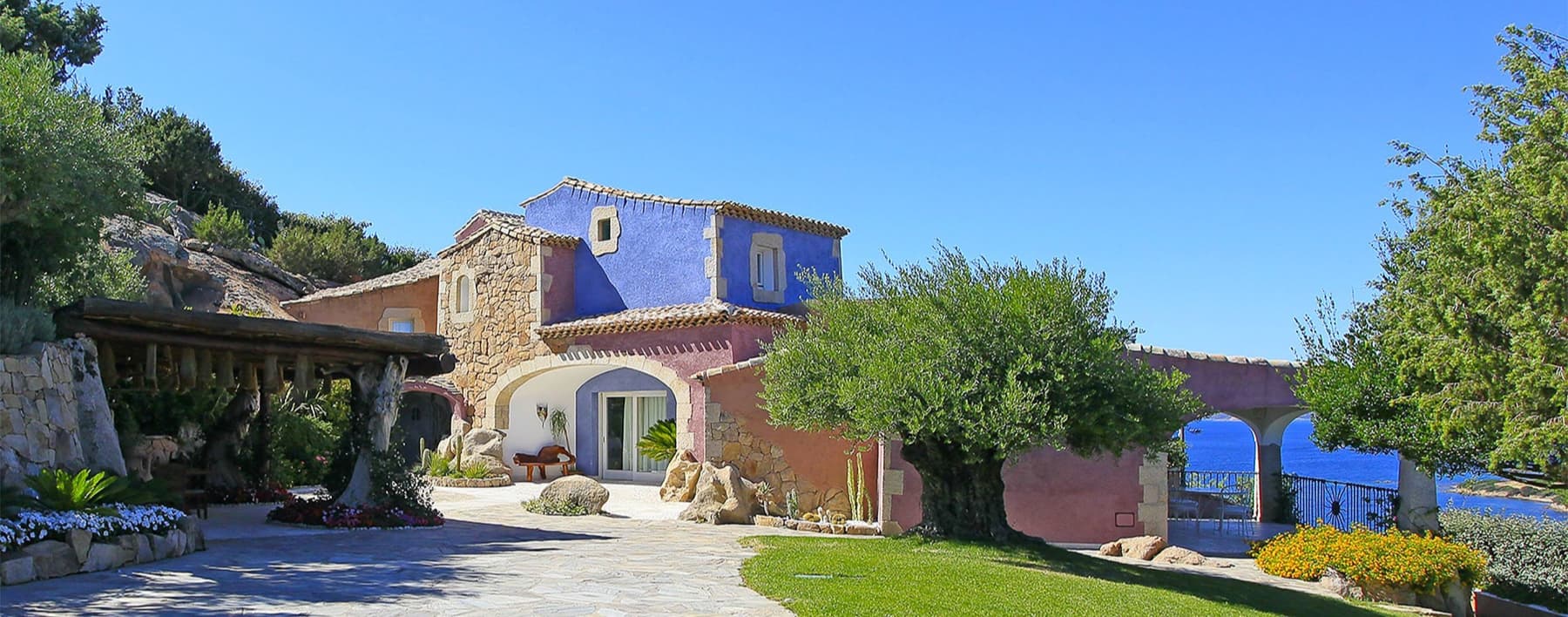 Charming Villa in Baja Sardinia, Porto Cervo Area