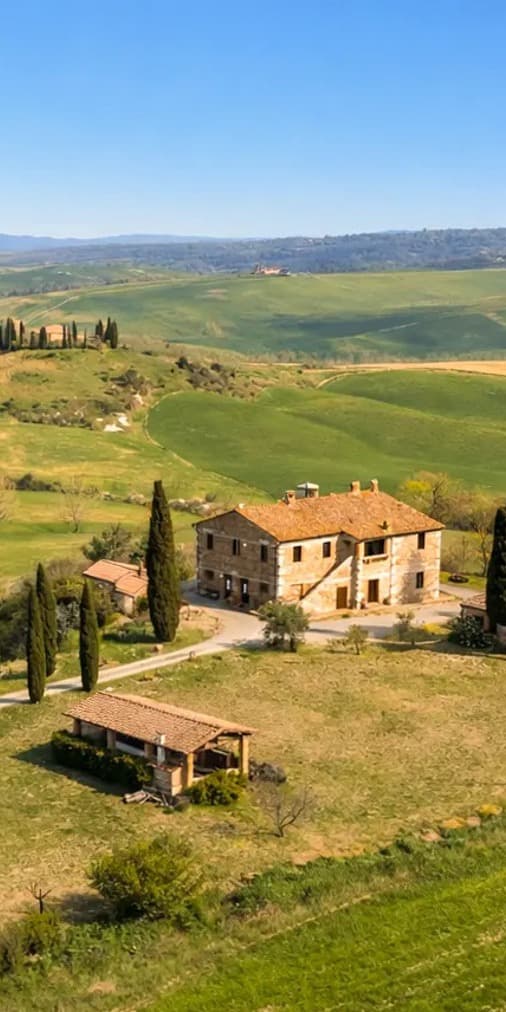 Rustic Country House in Val d'Orcia, Tuscany